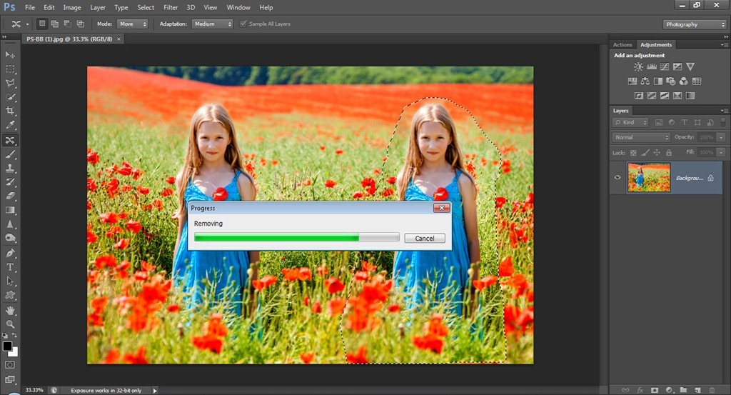 Photoshop CS6 - Content Aware Move Tool - Gavin Hoey | TipSquirrel