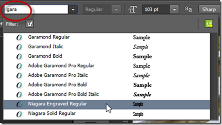Photoshop CC 2014 Typekit Integration